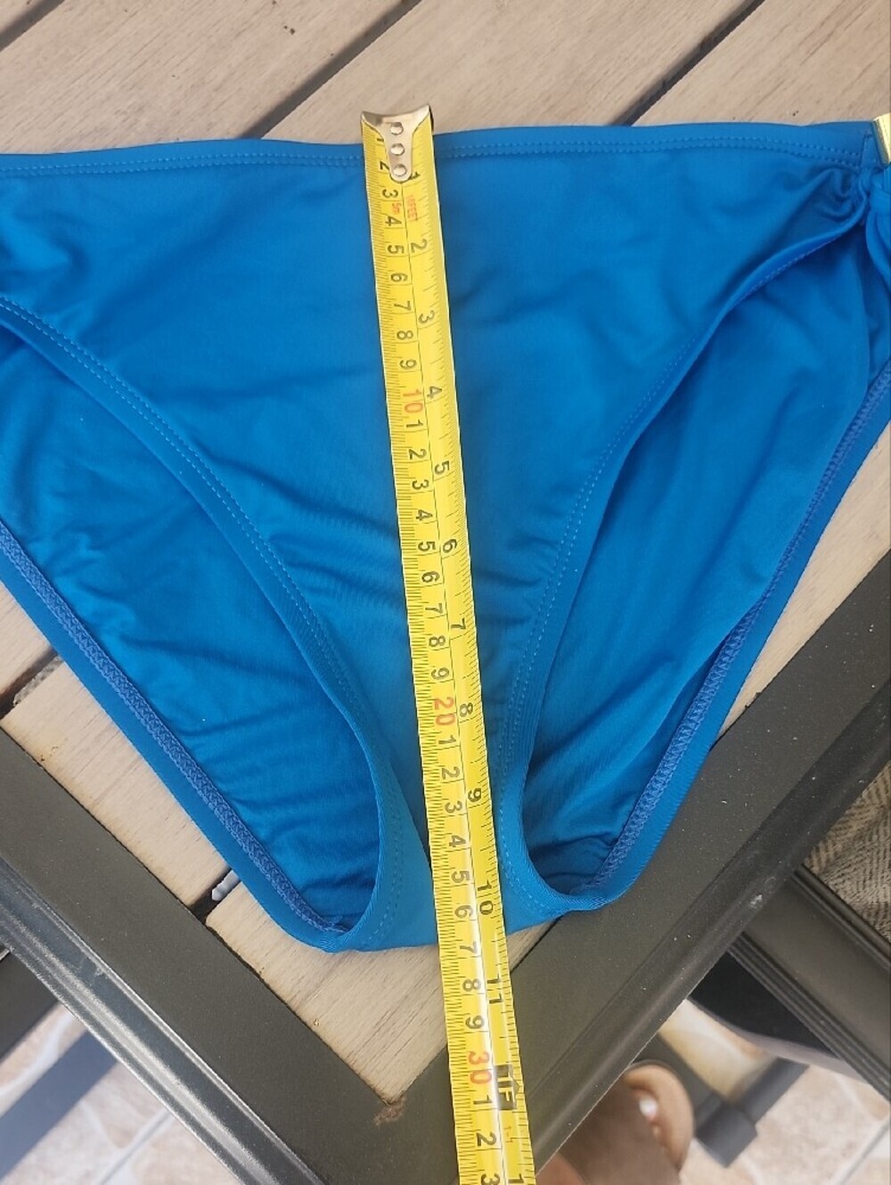 La Blanca Royal Blue Side-Tie Bikini Bottom - Picture 8 of 8